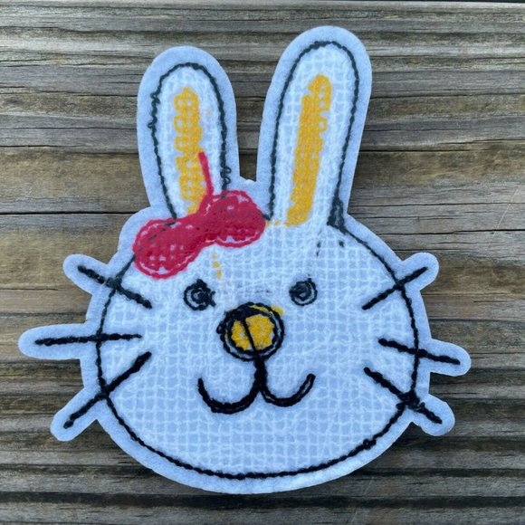 Iron On Patches Fuzzy Applique Patches for Craft Clothes Lot of 2 - Picture 5 of 11